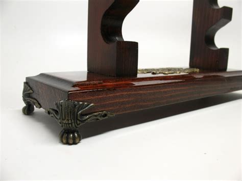 Calligraphy Ink Pen Holder Wood Stand Holder Display Holds 3 Etsy