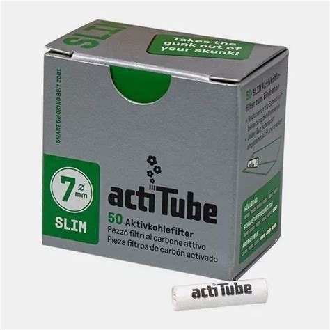 Pack Filtros ActiTube Slim 50x2 GB The Green Brand