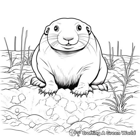 Gopher Coloring Pages Free Printable