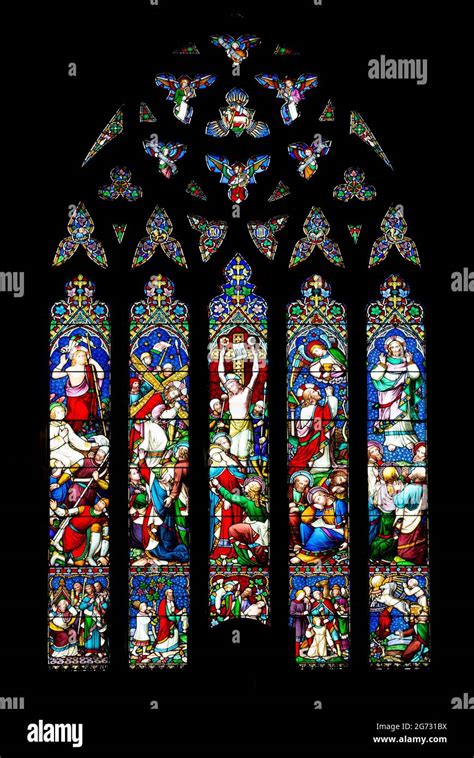 The East Window St John The Baptist Church Shenstone Staffordshire