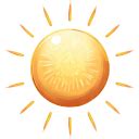 Weather Sun Icon | Wild Camping Iconpack | Icon Archive