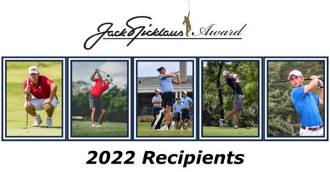 2022 Jack Nicklaus Award Recipients Announced