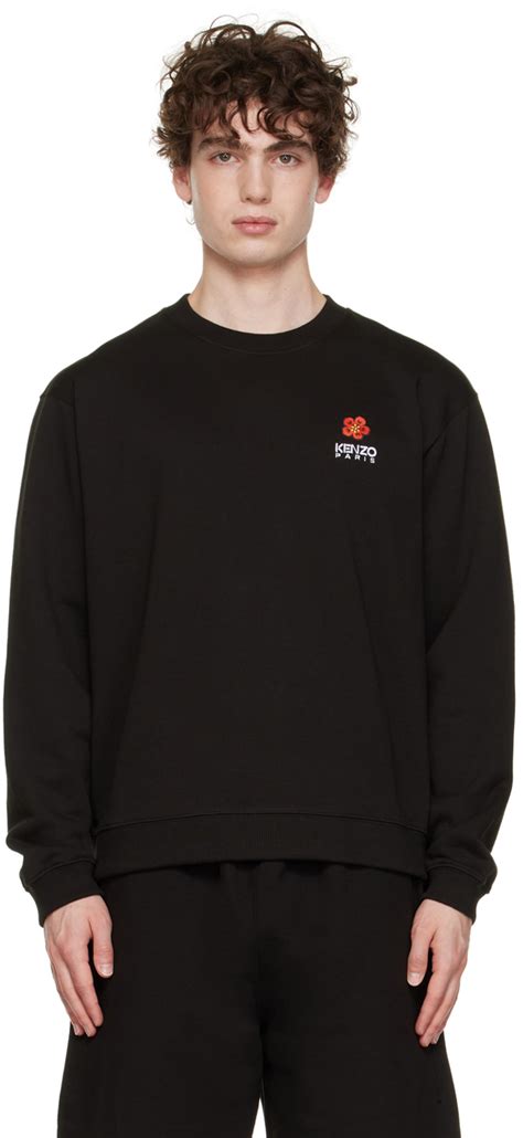 Kenzo Black Kenzo Paris Boke Flower Sweatshirt Ssense Canada