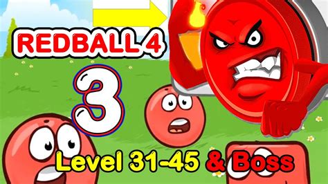 Red Ball 4 Gameplay Walkthrough Part 3 BOX Factory Level 31 45