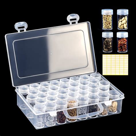 Seed Storage Box Seeds Storage Organizer With Label