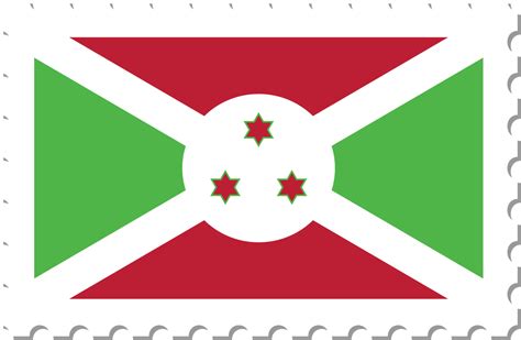 Burundi Flag Postage Stamp 11659110 Png