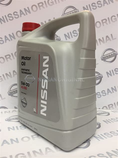Моторное масло Ниссан 5W-30 KE900-99943, 5л