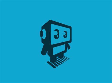 Cute Bot by Nagual on Dribbble