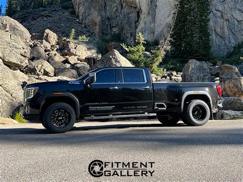 2022 Gmc Sierra 3500 Hd Staggered Cali Offroad Wheels Lt27565r20