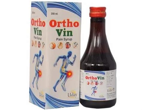 Uday Ortho Vin Pain Syrup Ml At Rs In Asandh Id