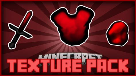 Minecraft Pvp Texture Pack Red Kakuja Pack X Youtube