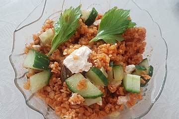 Bulgursalat Mit Feta K Se Von Yve Chefkoch