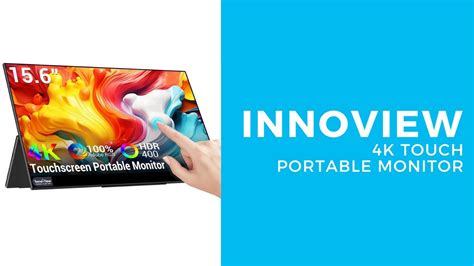 Innoview K Portable Touchscreen Monitor Youtube