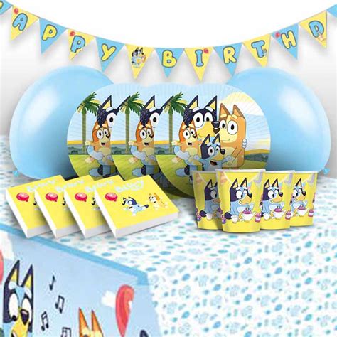 Bluey Party Pack With Decorations Party Save Smile