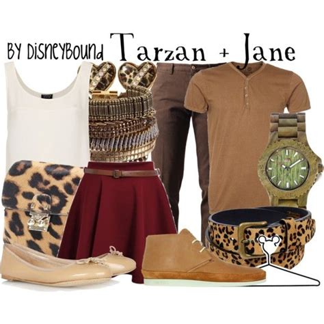 Tarzan Jane Disney Inspired Fashion Disneybound Disney Bound Outfits