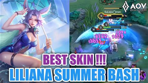 Aov Liliana Summer Bash Gameplay Build Liliana Arena Of Valor