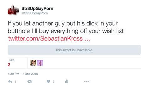 Sebastian Kross Just Revealed That Hes Been Fucked In The Ass