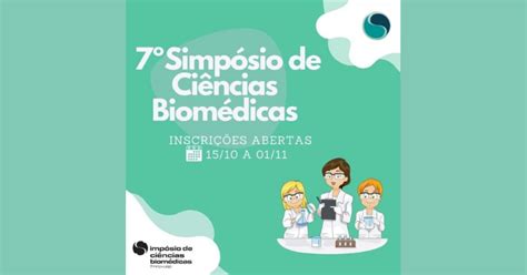 E Simp Sio De Ci Ncias Biom Dicas Faculdade De Medicina