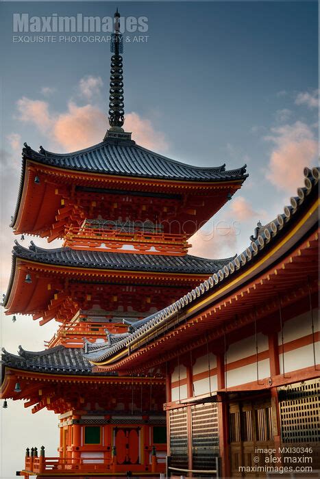 Photo Of Sanju No To Three Story Pagoda Of Kiyomizu Dera Temple In