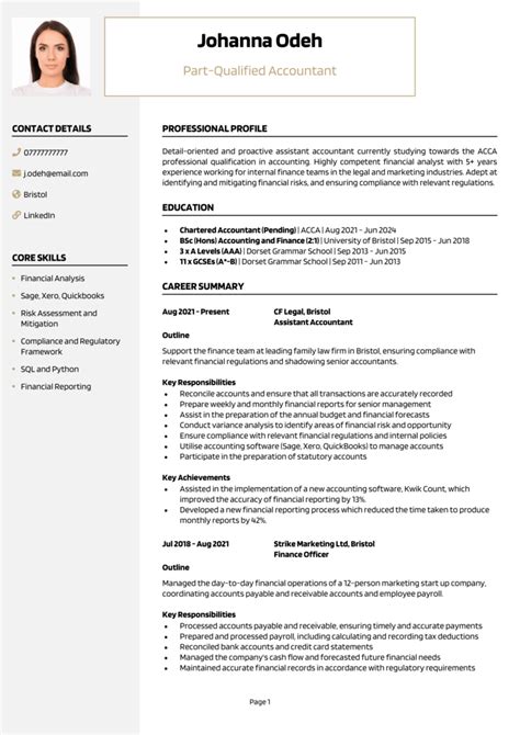 Accountant Resume Sample 2024 Ajay Lorrie