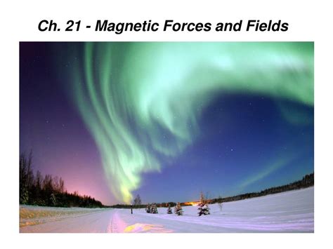 PPT Ch 21 Magnetic Forces And Fields PowerPoint Presentation Free