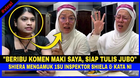 Beribu Komen Maki Saya Siap Cakap Jubo Shiera Ijoy Mengamuk Su