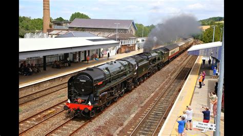 70000 Britannia 34046 Braunton Pass Totnes On 1Z50 The Golden Hind