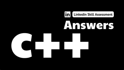 C Linkedin Assessment Answers Theanswershome Youtube