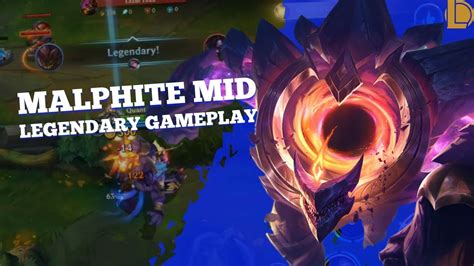 Malphite Mid Malphite Legendary Gameplay YouTube