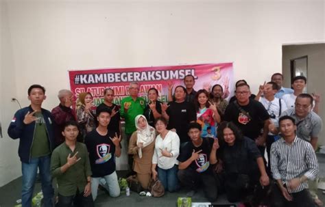 Puluhan Organisasi Relawan Pemenangan Ganjar Mahfud Provinsi Sumsel