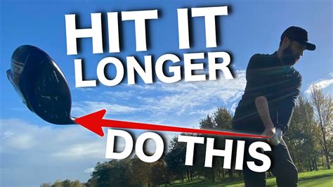 How To Hit Your Driver Longer Secret To More Distance Youtube