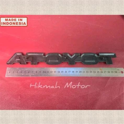 Jual Emblem Logo Tulisan Grill Depan Toyota Landcruiser Hardtop Fj