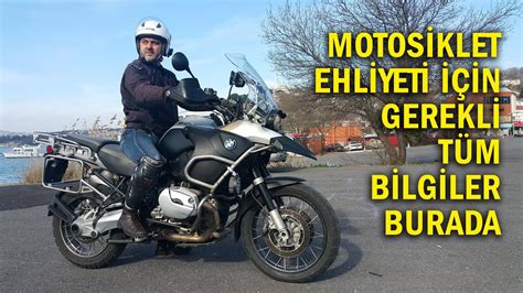 Motosiklet ehliyeti için gerekli tüm bilgiler burada YouTube