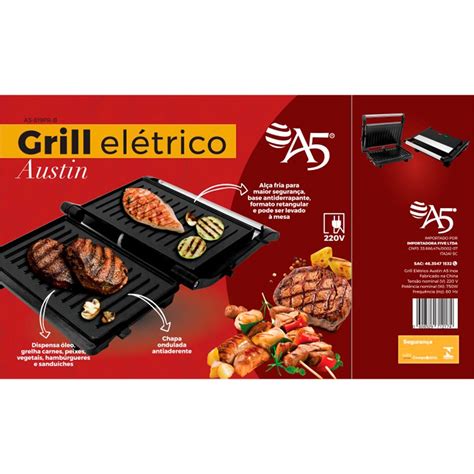 Grill El Trico Sanduicheira Chapas Antiaderentes Volts