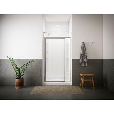 Sterling Vista Pivot Ii 42 In X 65 1 2 In Framed Pivot Shower Door In