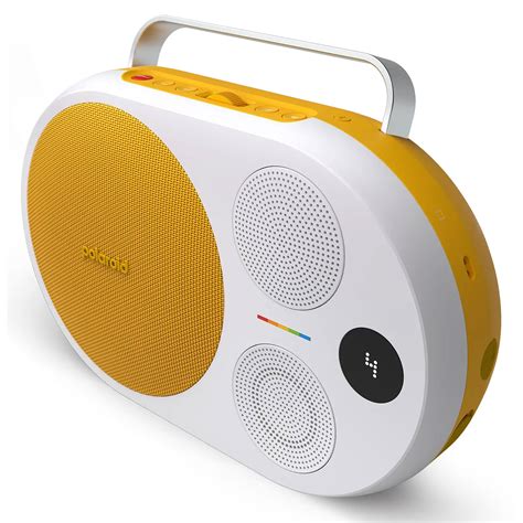 Polaroid P Music Player Jaune Blanc Enceinte Bluetooth Ldlc