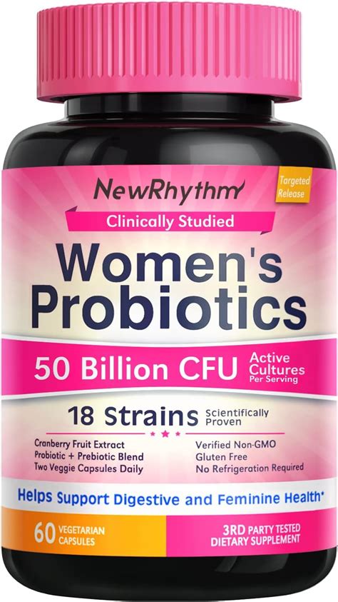 Bronson Womens Probiotic 50 Billion Cfu Prebiotic With