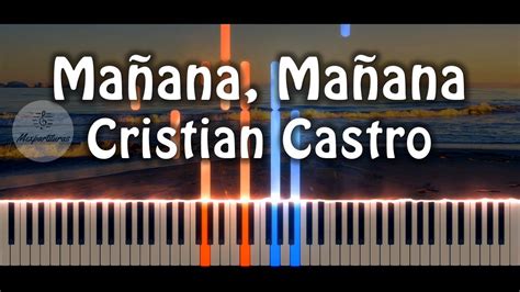 Cristian Castro Ma Ana Ma Ana Piano Cover Youtube