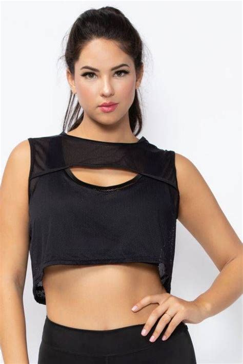 Seven Til Midnight Black Goals Cropped Top 6 16 Nico Lingerie