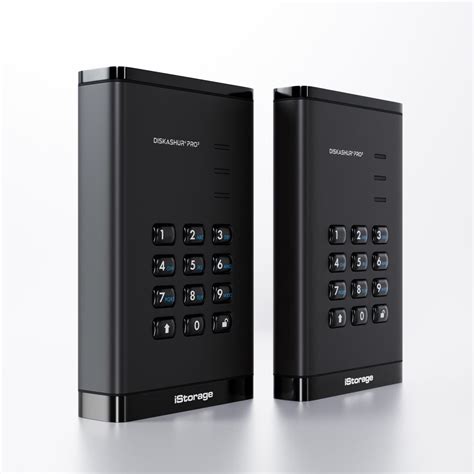 ISTORAGE DISKASHUR PRO3 HDD 1TB FIPS140-3 PENDING ENCRYPTED (IS-DAP3-256-1000-F)