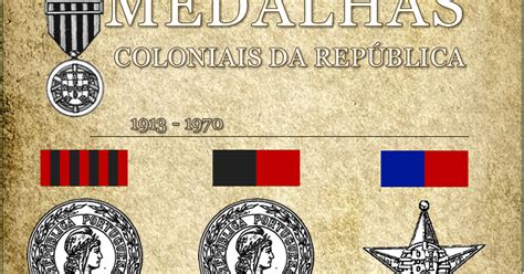 CLIO MARTE Evolução da Medalha do Ultramar de 1913 a 1970