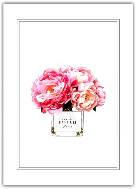 PLAKAT PEONIE 60x80 różowe kwiaty w wazonie ART 12489125533 Allegro pl