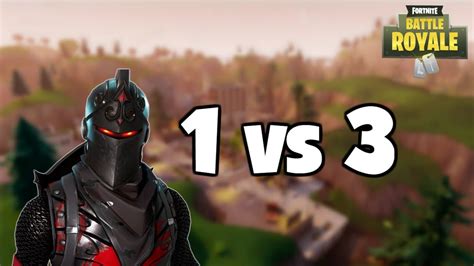 Intense 1v3 Clutch Fortnite Battle Royale Youtube