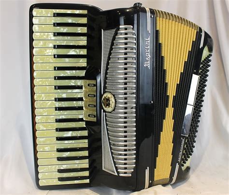 Black Magrini Super Special Piano Accordion Lm Reverb Uk