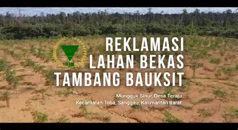 Video Inovasi Reklamasi Dan Rehabilitasi Lahan Solusi Dari Iism Dan