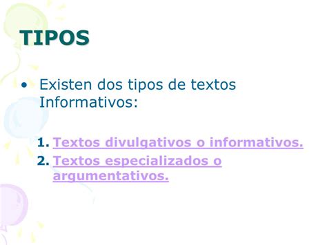 Cuales Son Las Clases De Textos Informativos Que Existen Descargar Pdf