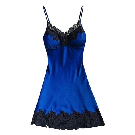 Nuisette Femme Sexy Dentelle Lingerie Vêtements De Nuit Sous Vêtements Robe Babydoll Nuisette