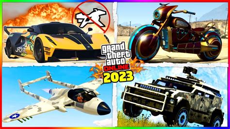 10 MEJORES VEHICULOS PARA USAR Este 2023 En GTA ONLINE YouTube