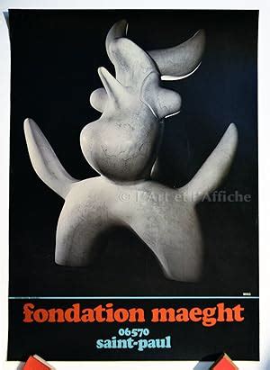 MIRO Fondation Maeght Saint Paul Affiche Exposition Originale By MIRO