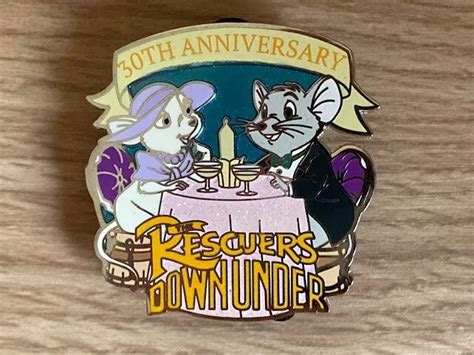 Disney The Rescuers Down Under 30th Anniversary Bernard And Miss Bianca